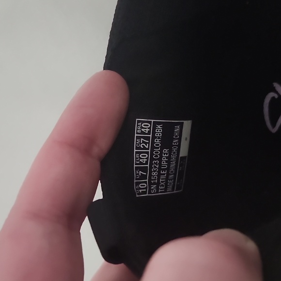 Black Sketchers Flats W/Dust Bag - Picture 4 of 5